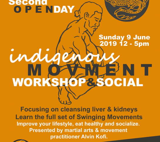 2nd Open Day - Indigenous Movement Workshop & Social Event 2nd Open Day - Indigenous Movement Workshop & Social Event
