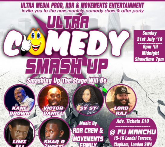 Ultra Comedy Smash Up & After Party Ultra Comedy Smash Up & After Party